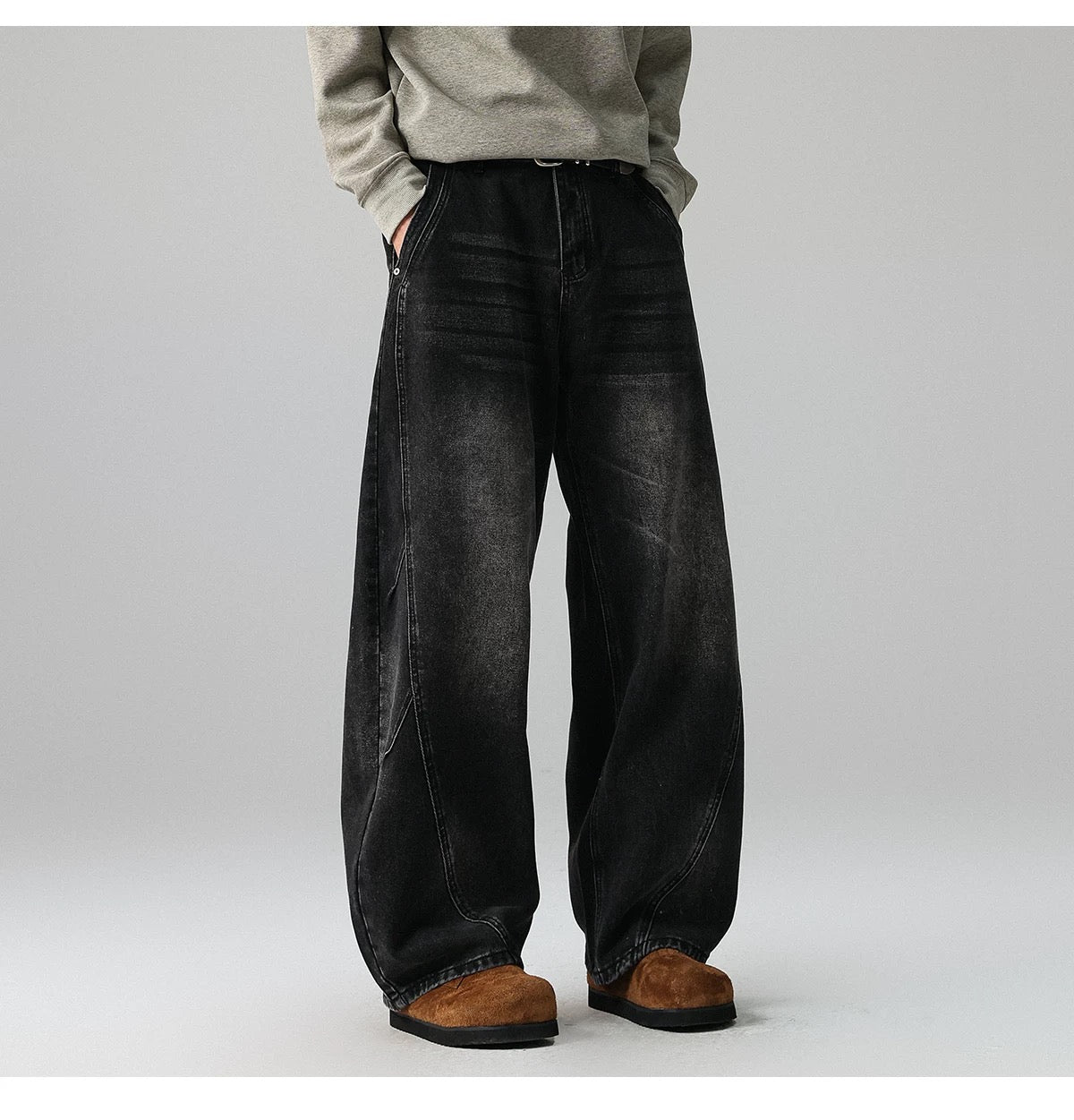 Men’s American Vintage Wide-Leg Jeans  FE0096