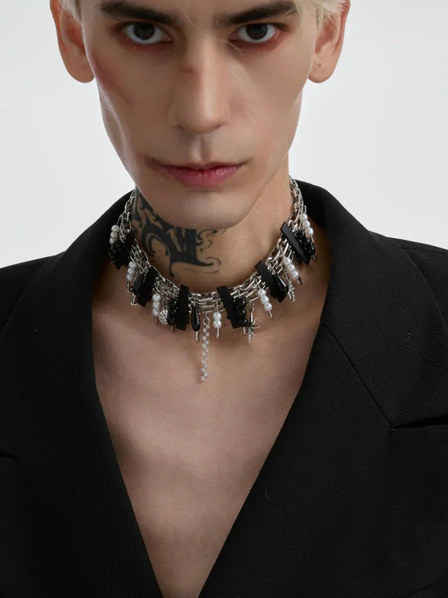 [STRUC TON] STRUC TON PUNK NECKLACE   FA102