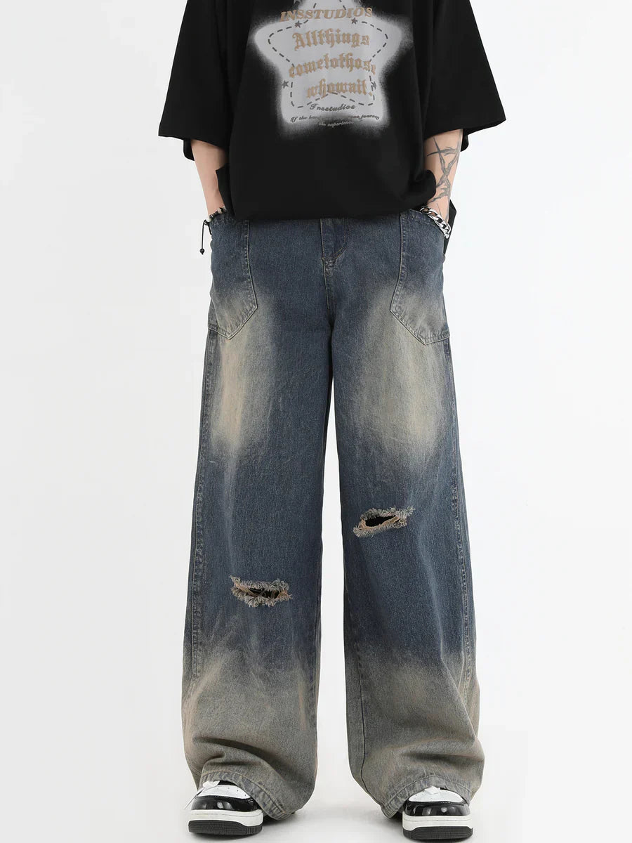 AMERICAN CUT WASH JEANS   FE0443