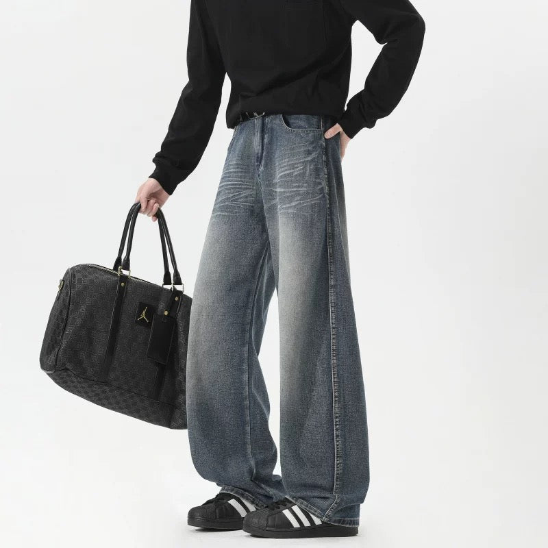 Men’s American Vintage Washed Denim Jeans  FE0082