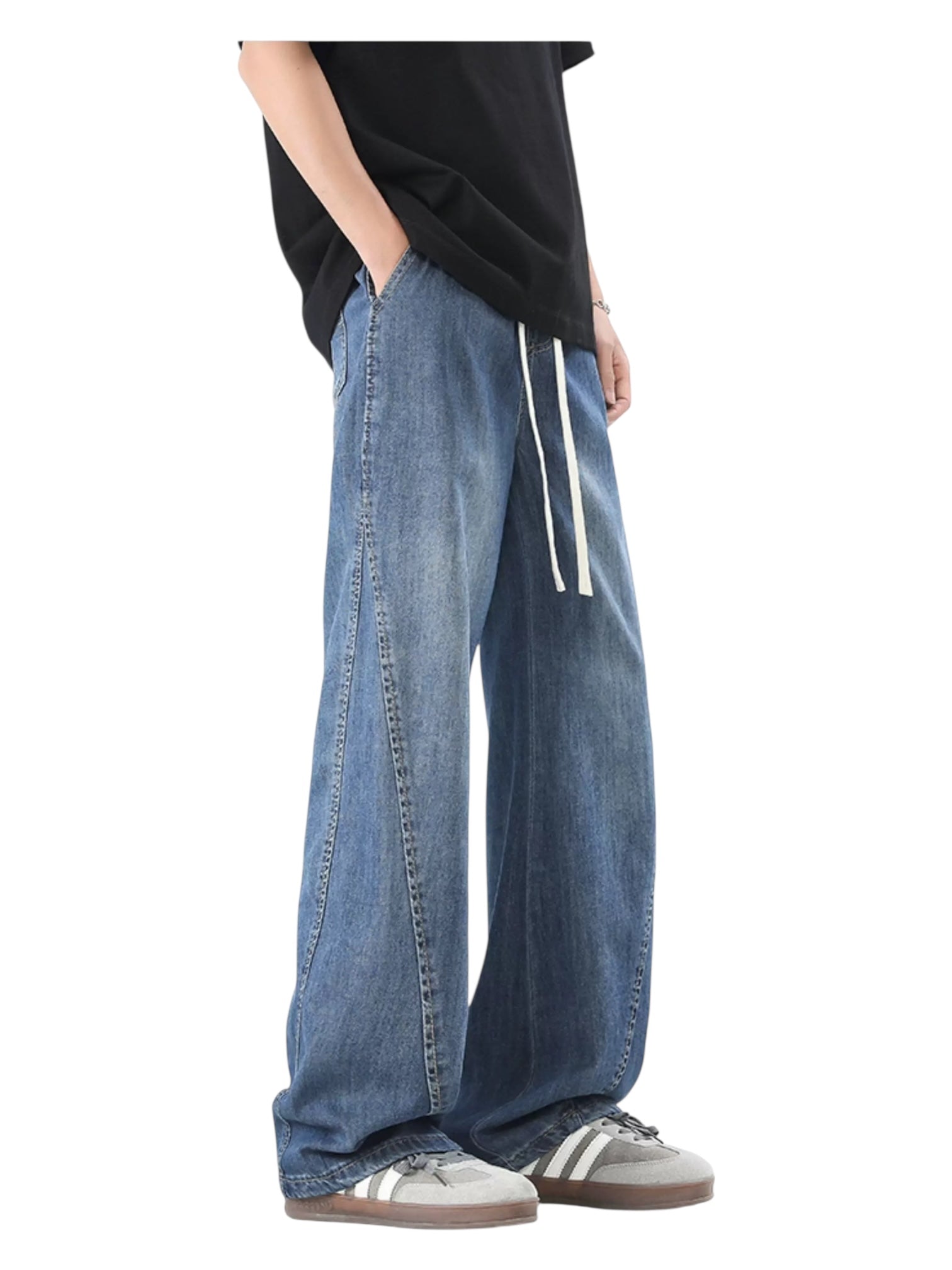 CLEANFIT DRAPE JEANS   FE0151