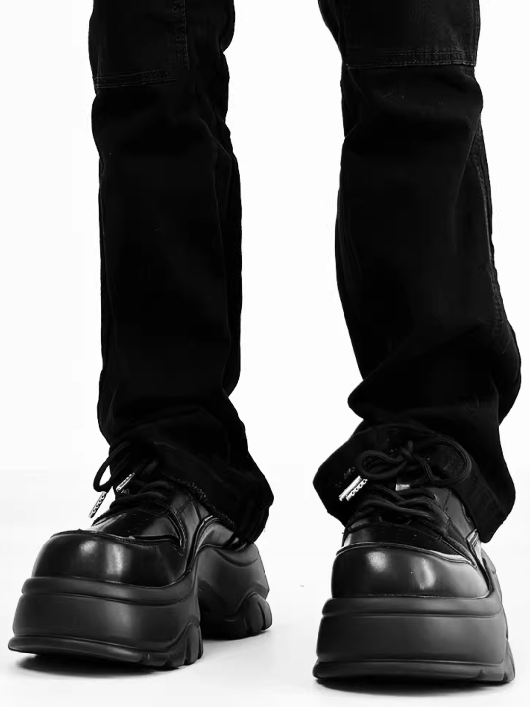 Black daddy shoes S061