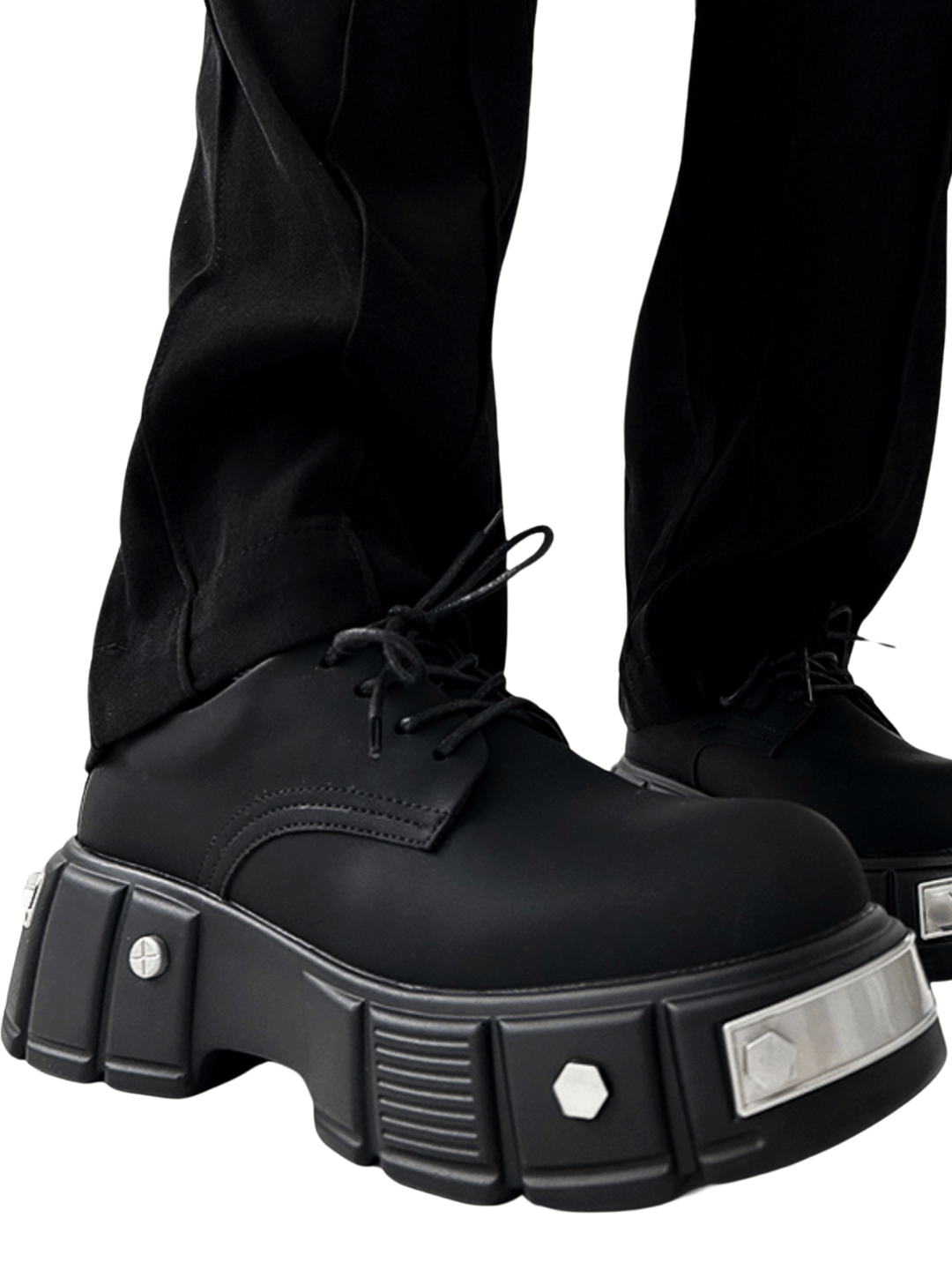 Iron-toe Derby Shoes S038