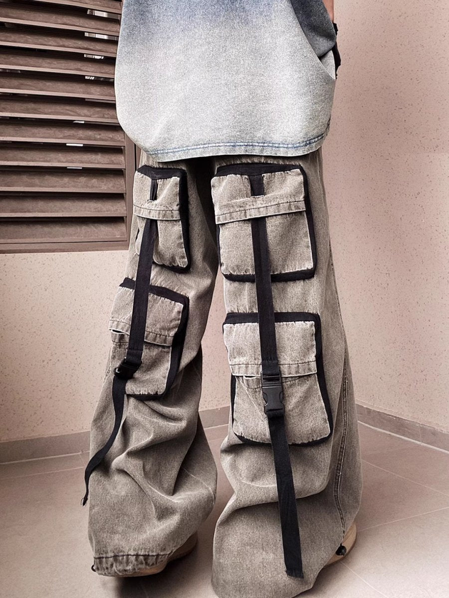 multi-pocket jeans FE0422