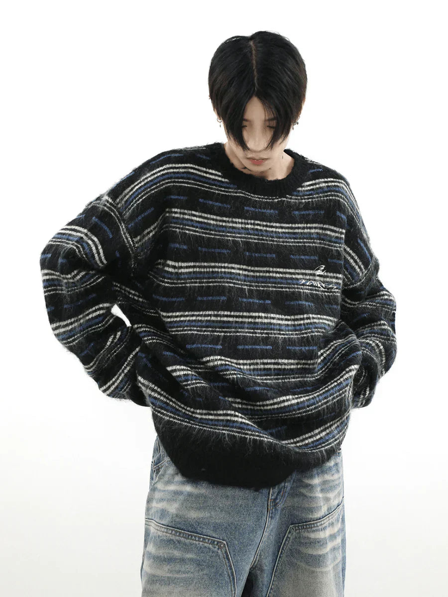 [MRNEARLY] ADVANCED SENSE OF ROUND NECK SWEATER  FE0651