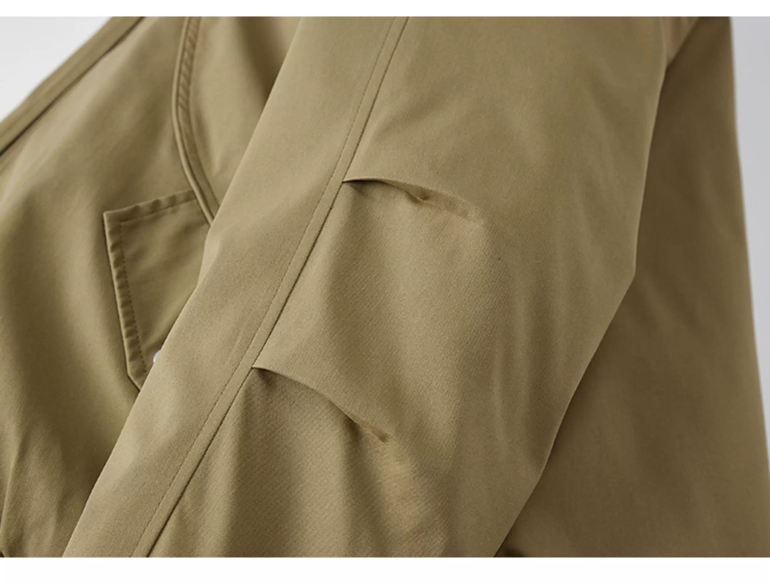 Men’s Designer Contrast Splice Lapel Jacket  FE0078