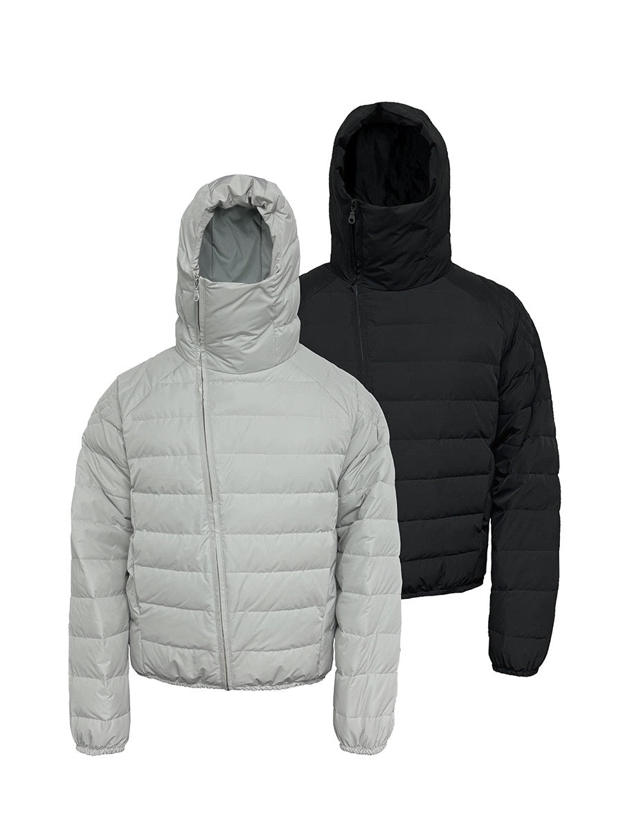 [JCAESAR] QUILTED SHELL PUFFER JACKET   FE0208