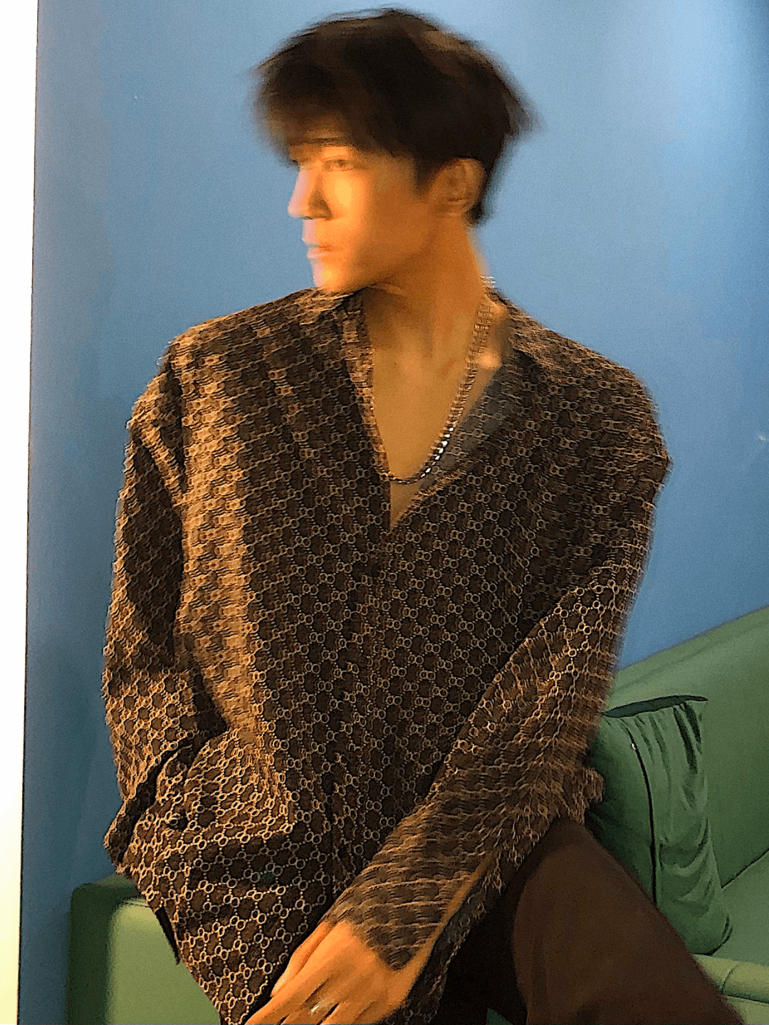 [01H studios] Hong Kong pattern shirt   FE0553