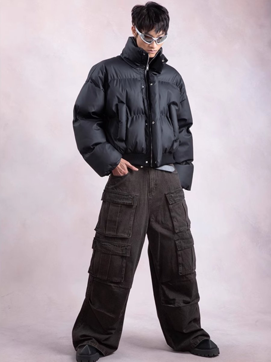 [PLAN1ONE] loose short jacket   FE0615