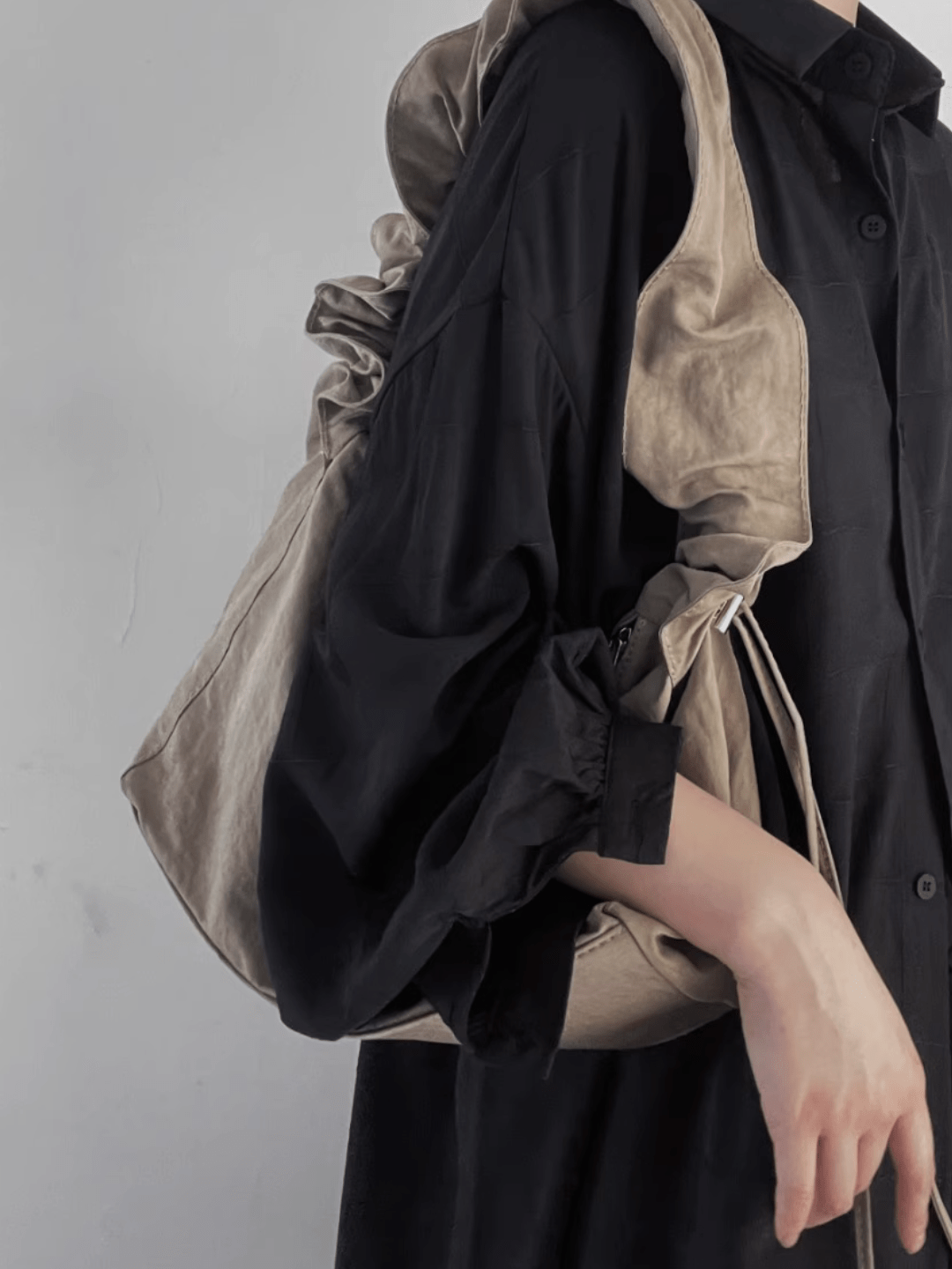 design drawstring dual-use shoulder crossbody bag  FA080