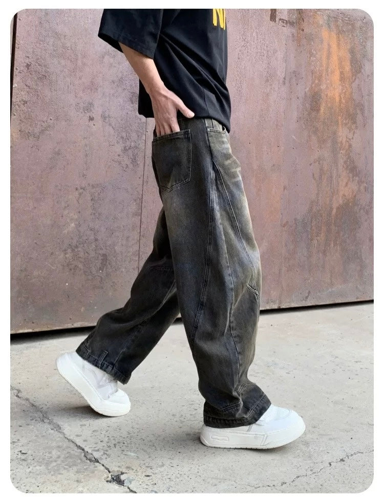 Men’s American Vintage Wide-Leg Jeans  FE0099