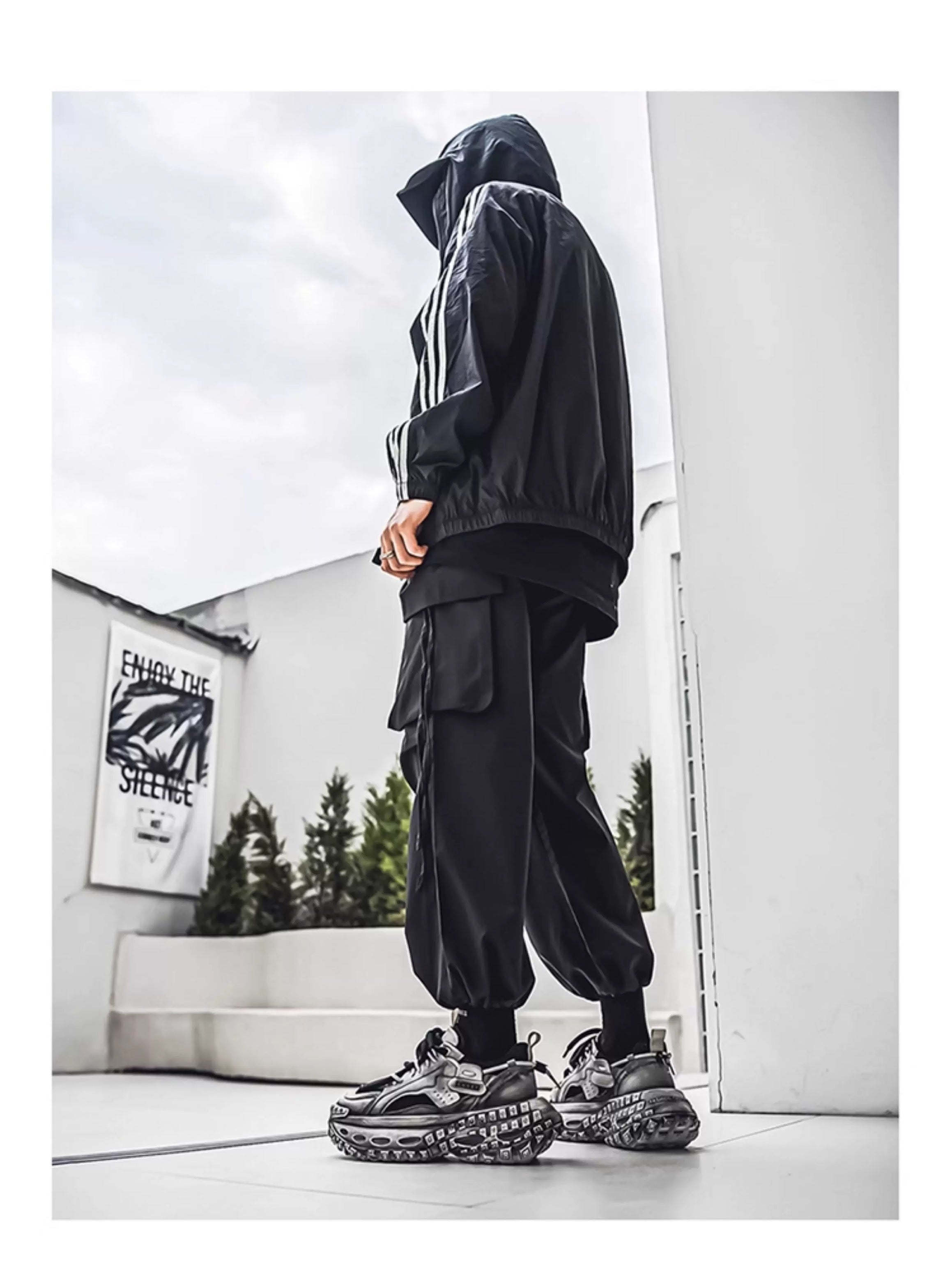 Men’s 2025 New Chunky Sneakers Tire Sole Platform Dad Shoes Fashion Street Style Casual Running ShoesS0016