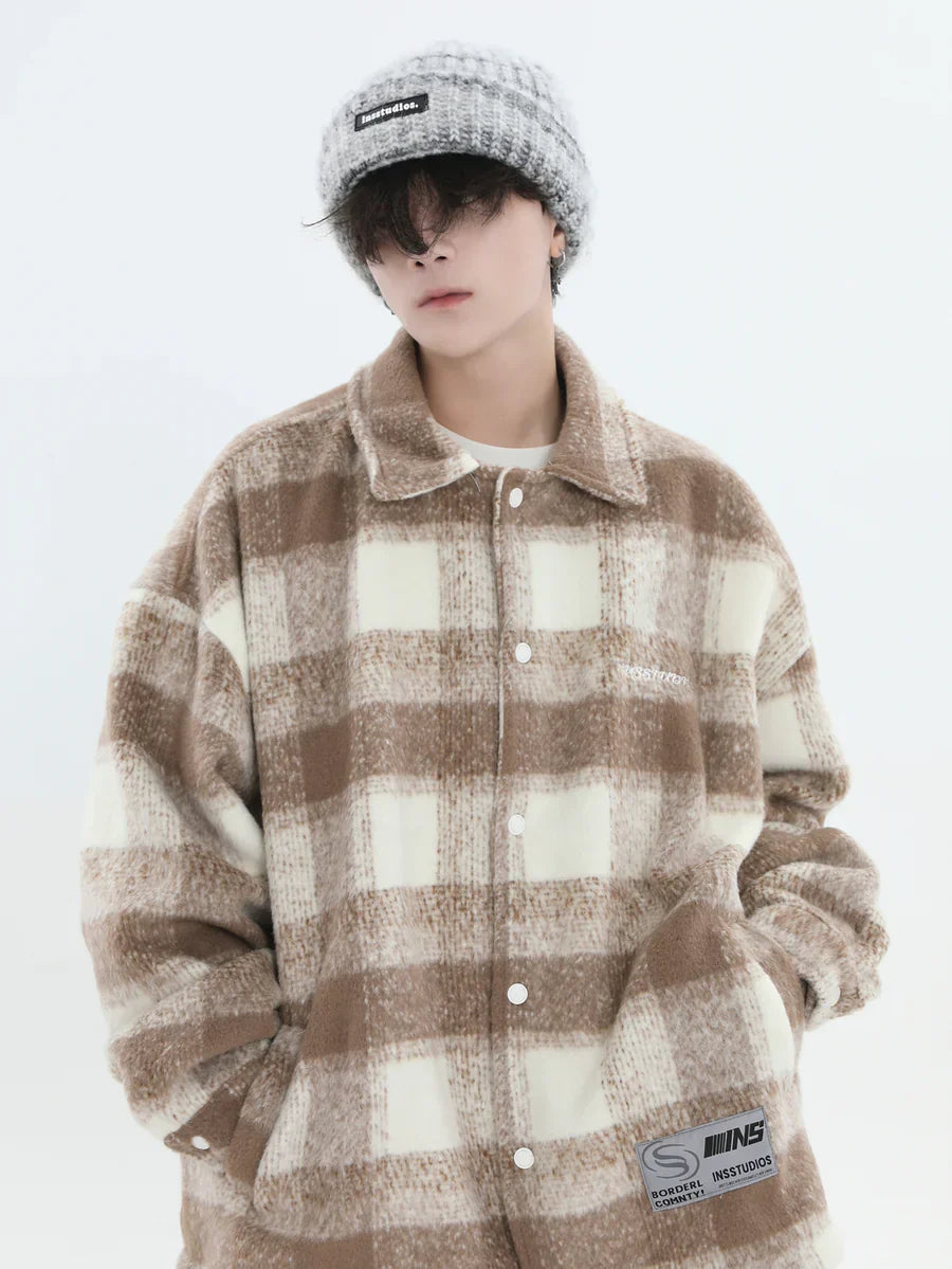 LOGO LOOSE LAPEL JACKET   FE0119