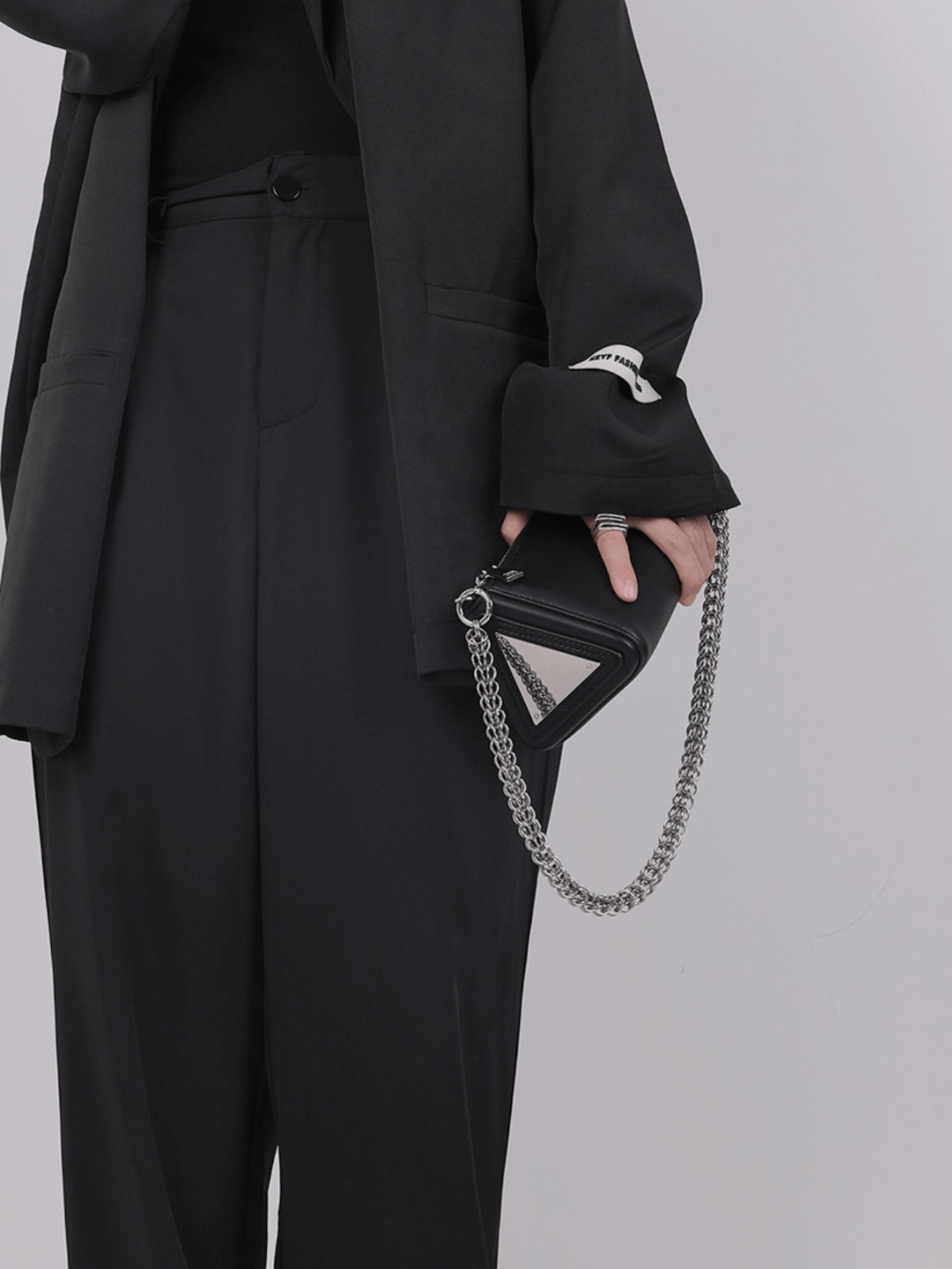 [luckystudio] Triangle Simple Crossbody Bag   FA086