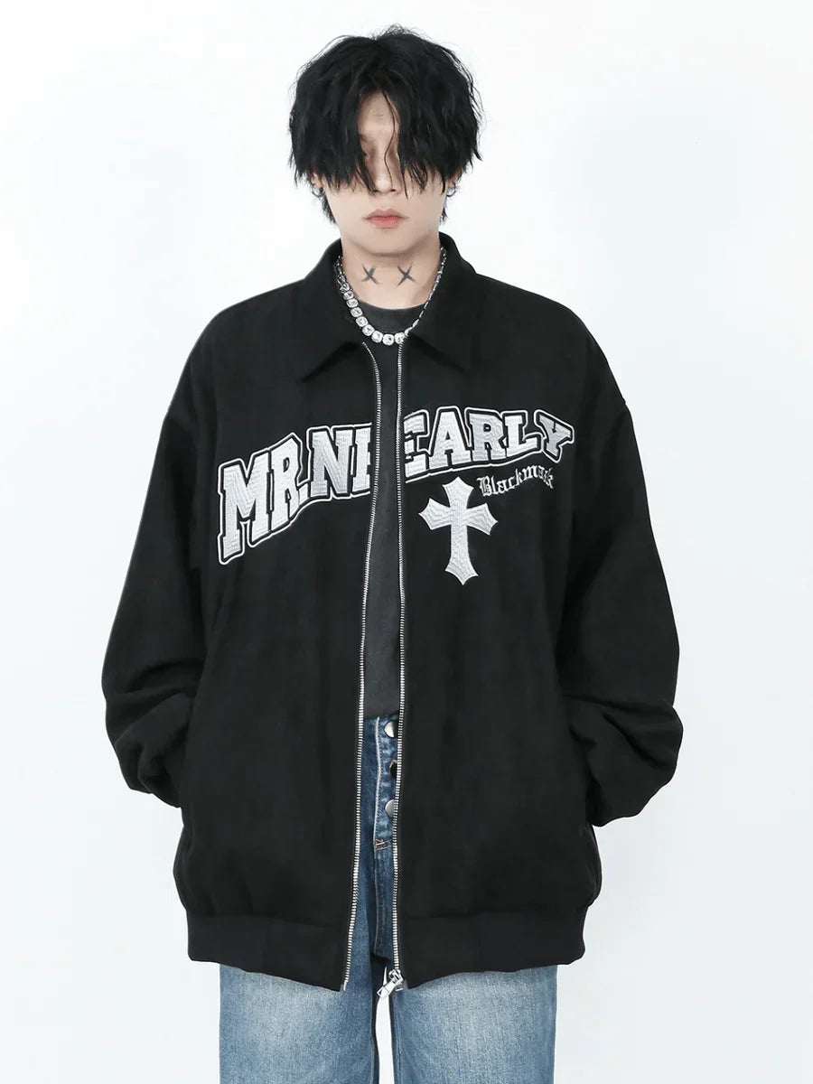 [MRNEARLY] SUEDE VINTAGE JACKET  FE0456