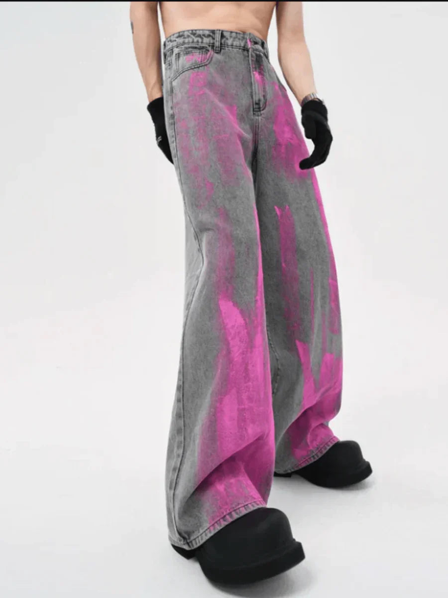 A-TYPE SMOKE GRAY FLOOR MOPPING PANTS FE0406