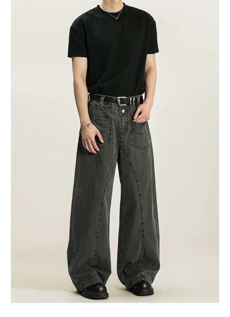Men’s Vintage American Straight-Leg Cargo Pants  FE0343