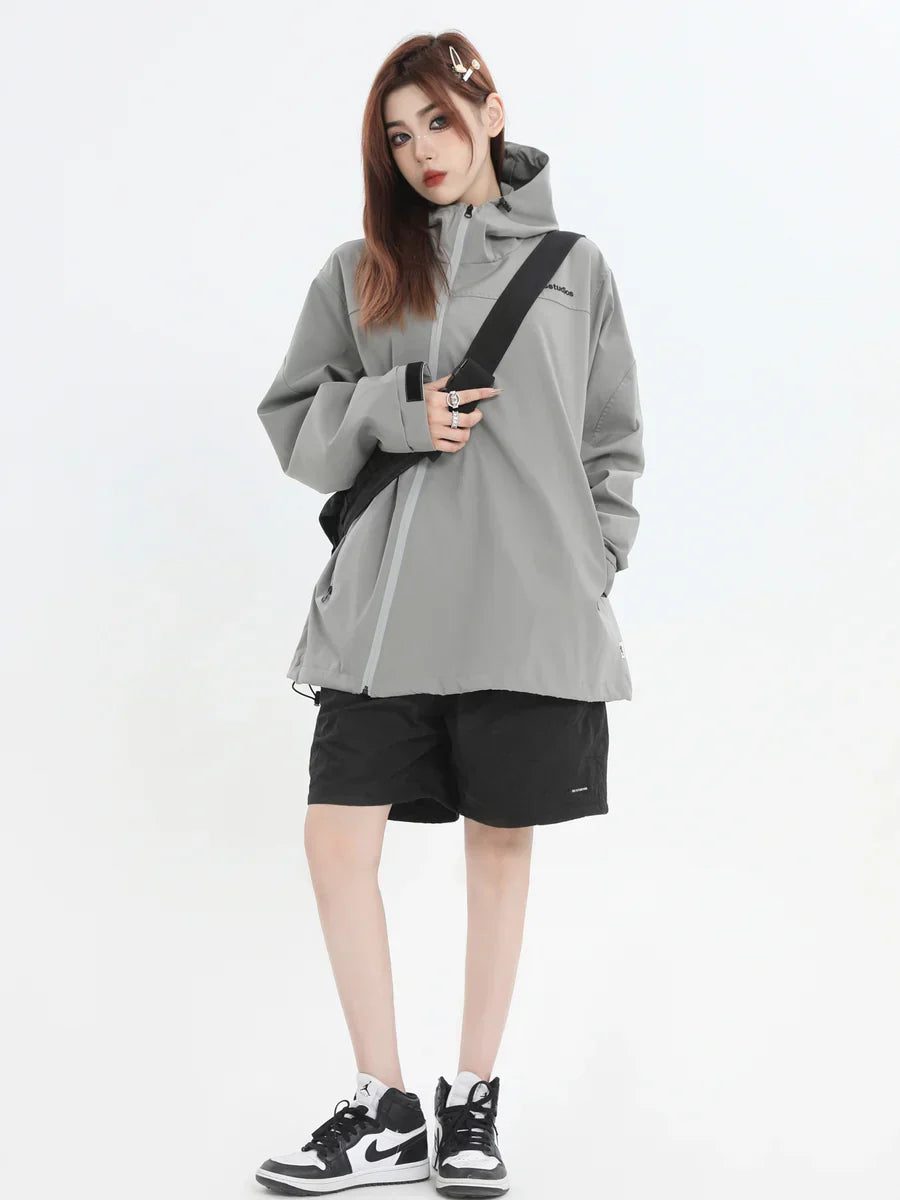 [INSstudios] AMERICAN OBLIQUE ZIPPER FE0482