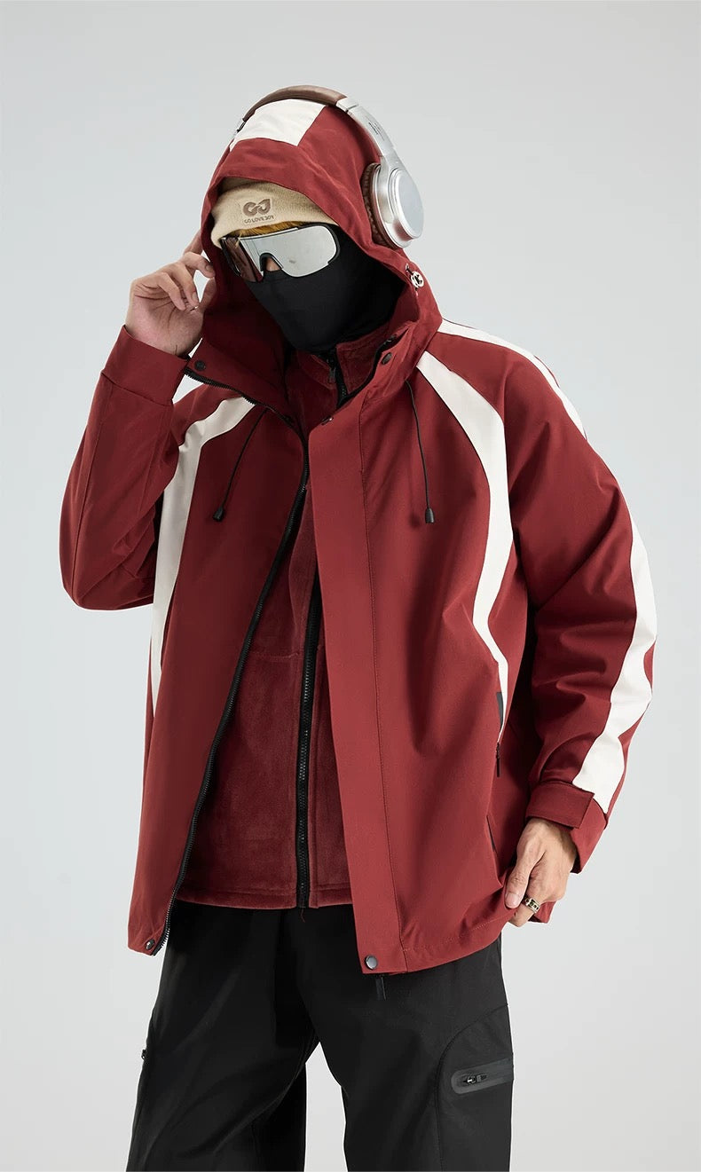 Men’s & Women’s 3-in-1 Outdoor Jacket  FE0328