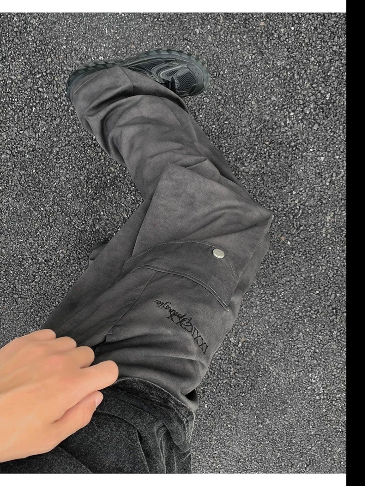 DIRTY-DYE UTILITY TROUSERS FE0506