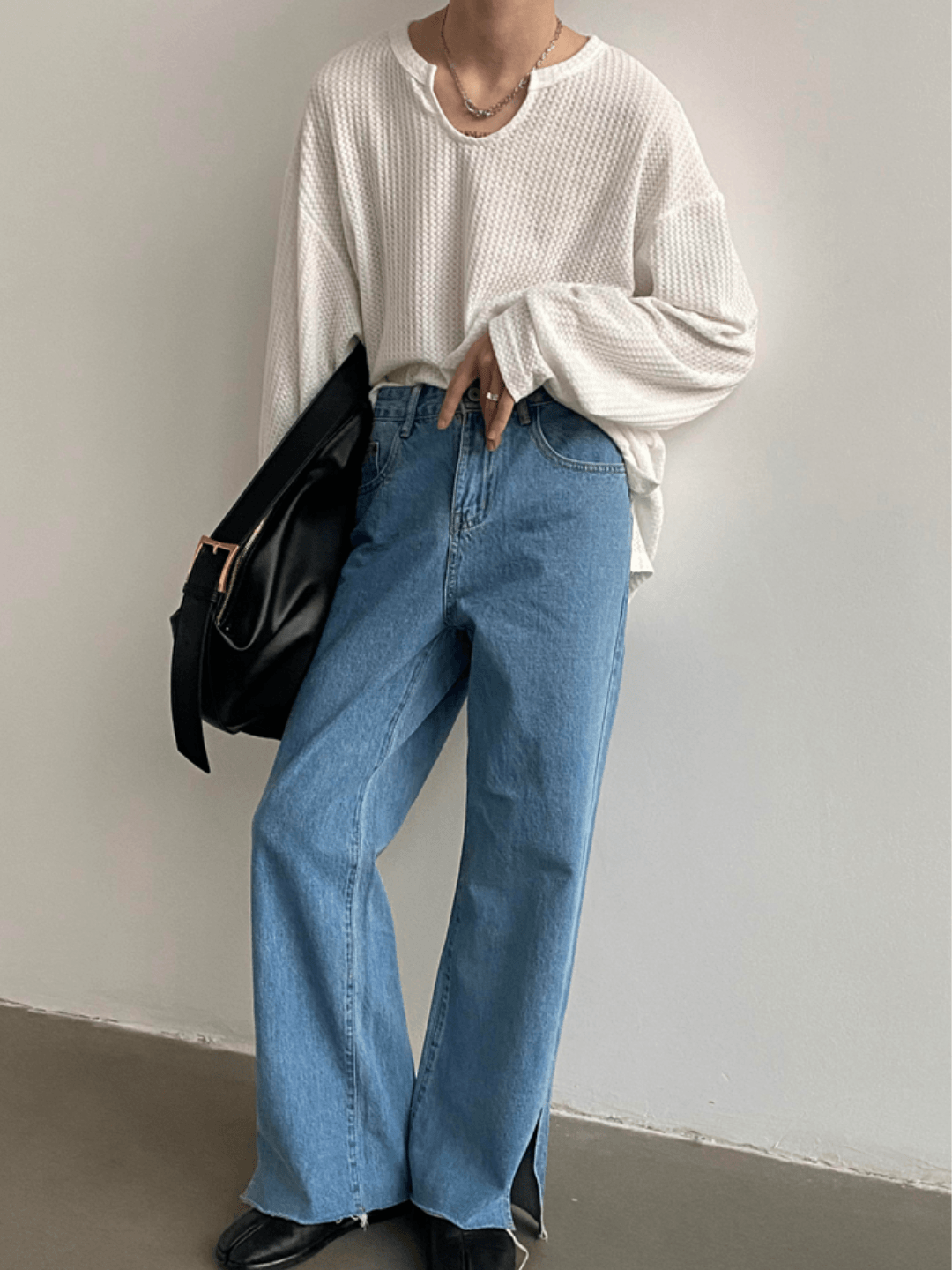 [GENESISBOY] thin bump t-shirt   FE0545