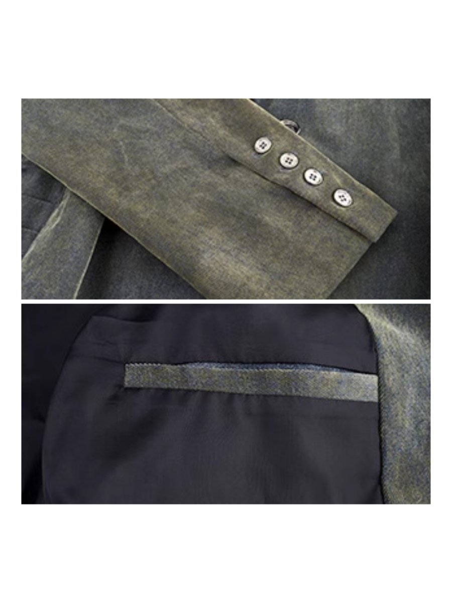 [STARTEXCEEDEND] denim suit jacket FE0605