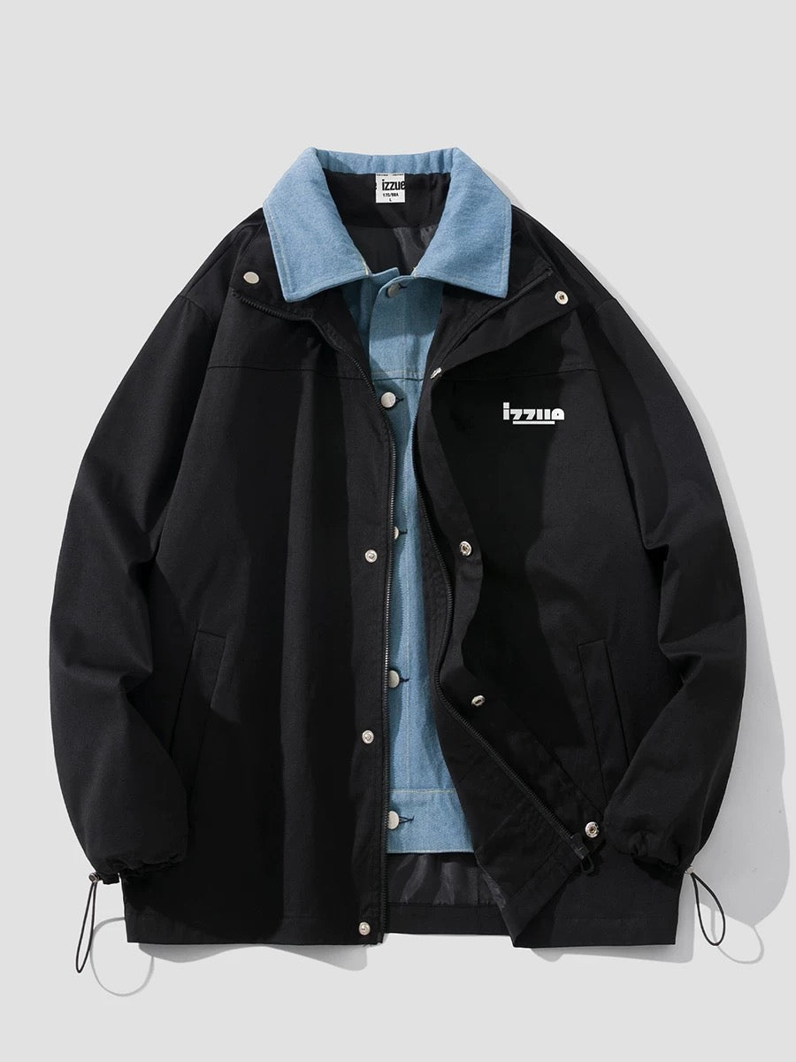 Loose Fit Casual Fall Outerwear   FE0285