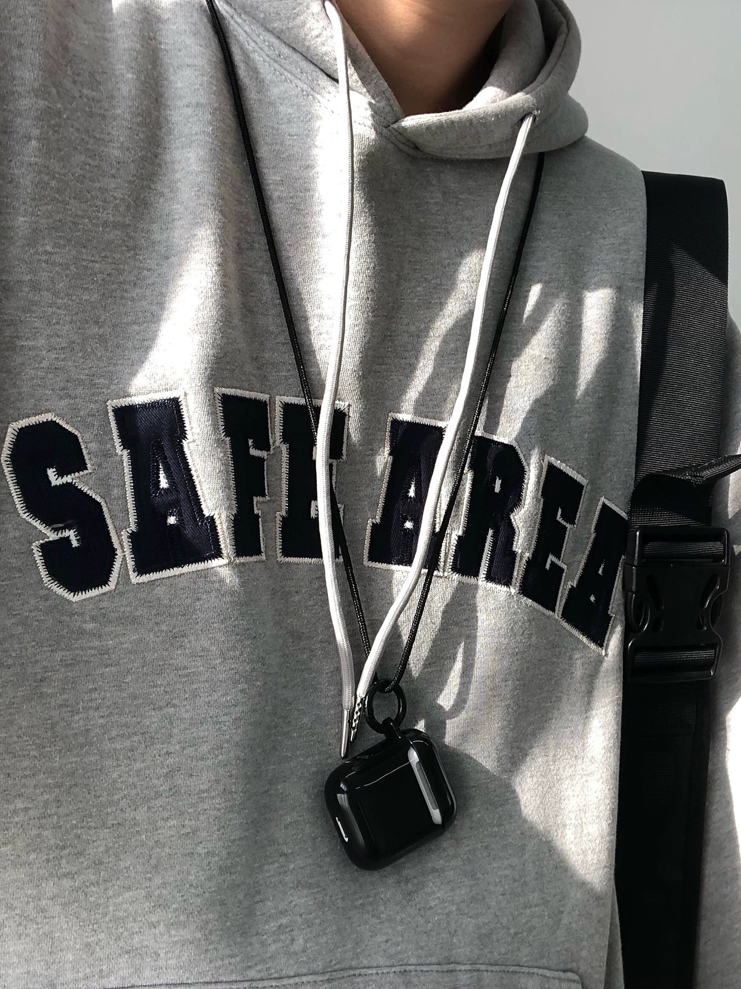 Embroidered Lettering Cityboy Hoodie  FE0266