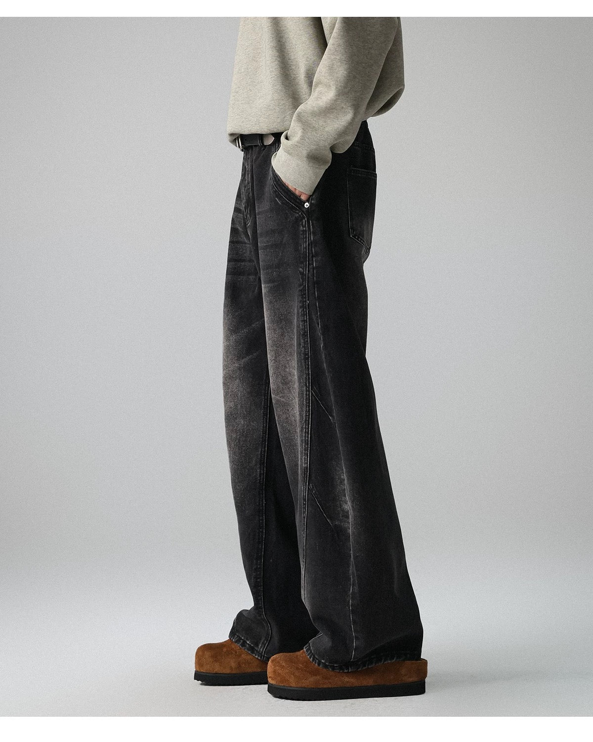 Men’s American Vintage Wide-Leg Jeans  FE0096