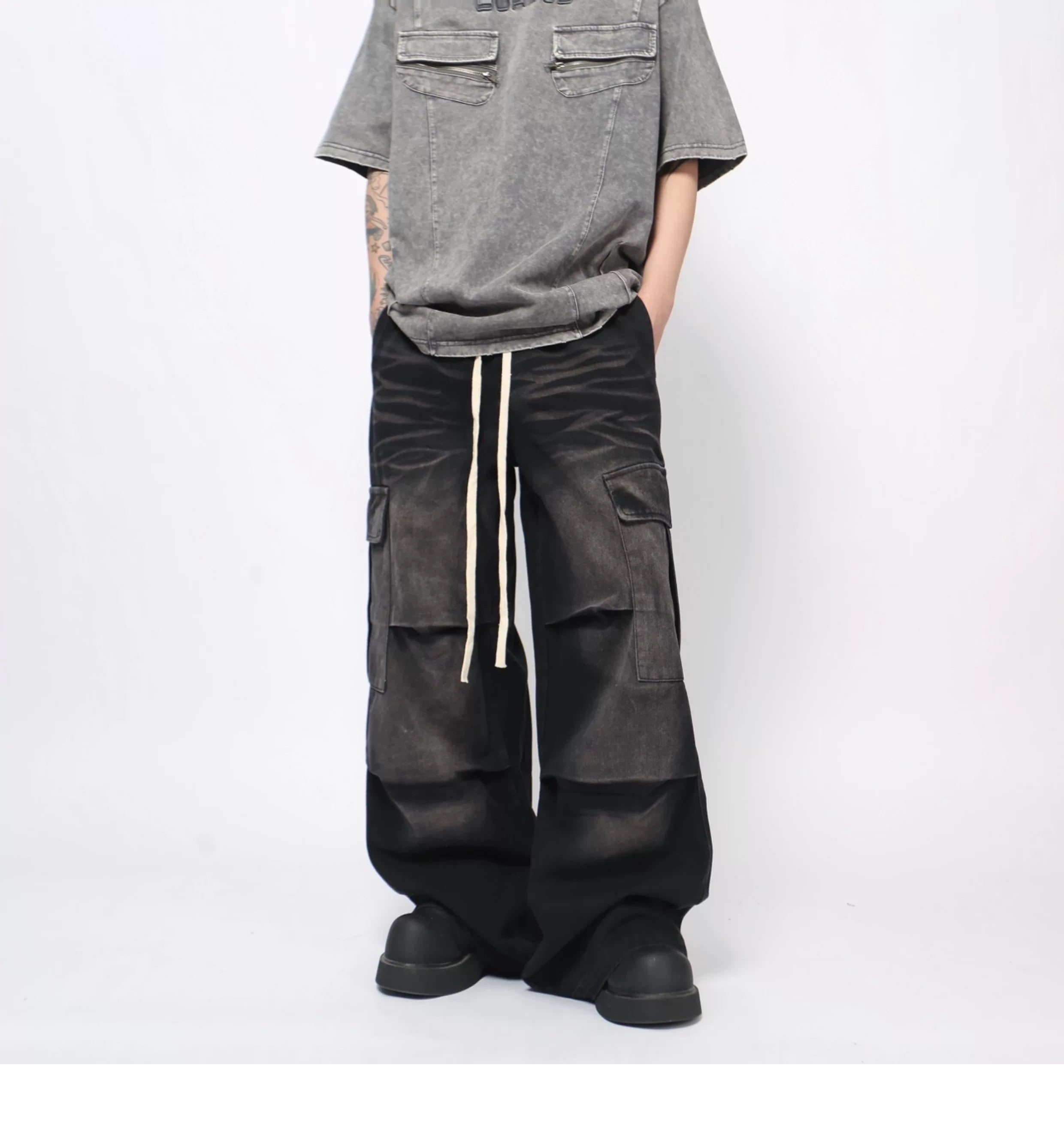 Men’s Workwear Streetwear Denim Pants   FE0087