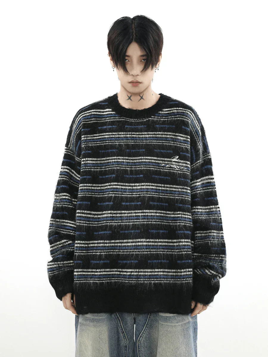 [MRNEARLY] ADVANCED SENSE OF ROUND NECK SWEATER  FE0651