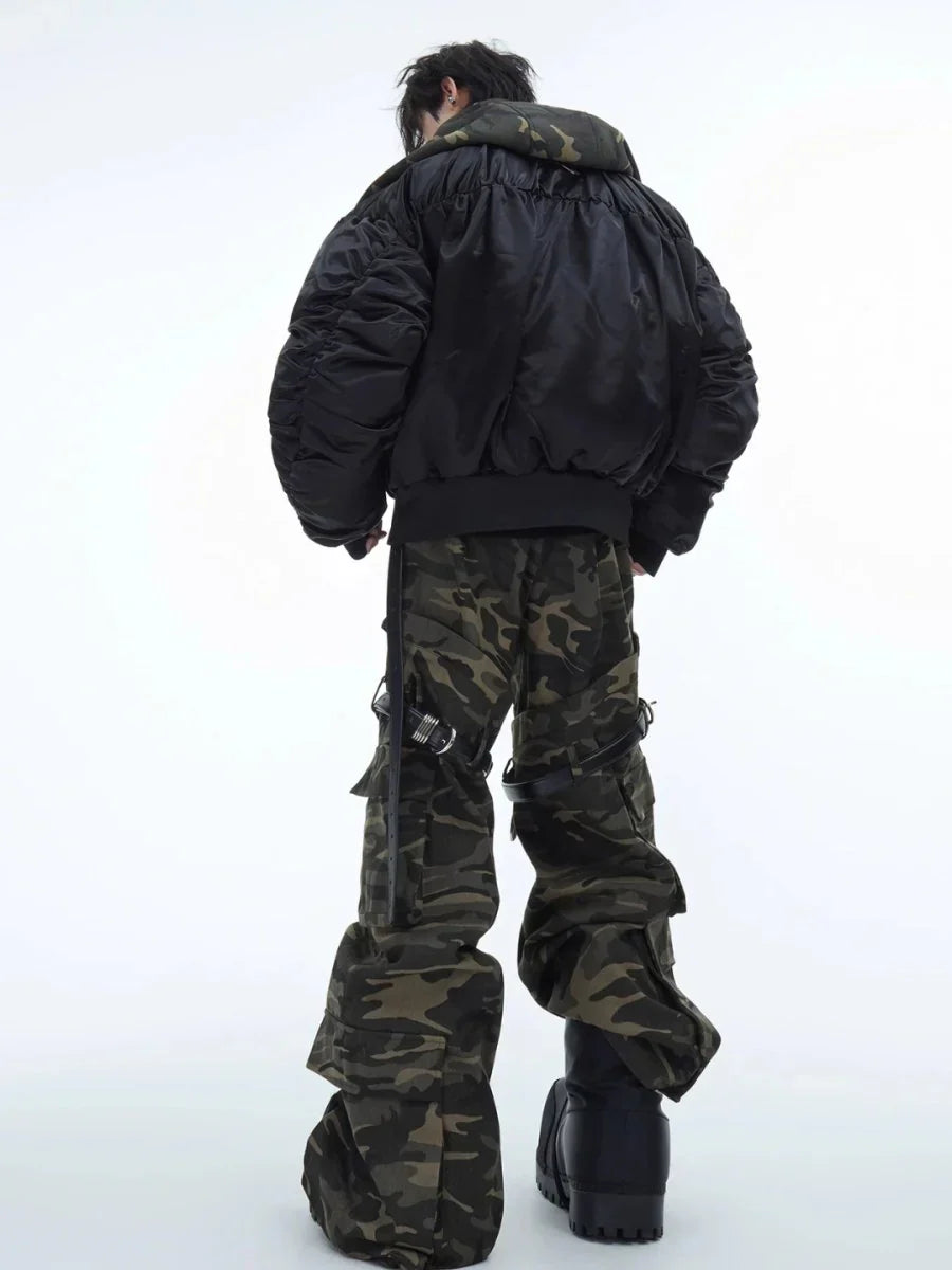 [CULTUREE] CAMOUFLAGE COTTON JACKET FE0488