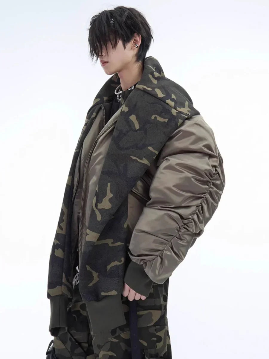 [CULTUREE] CAMOUFLAGE COTTON JACKET FE0488