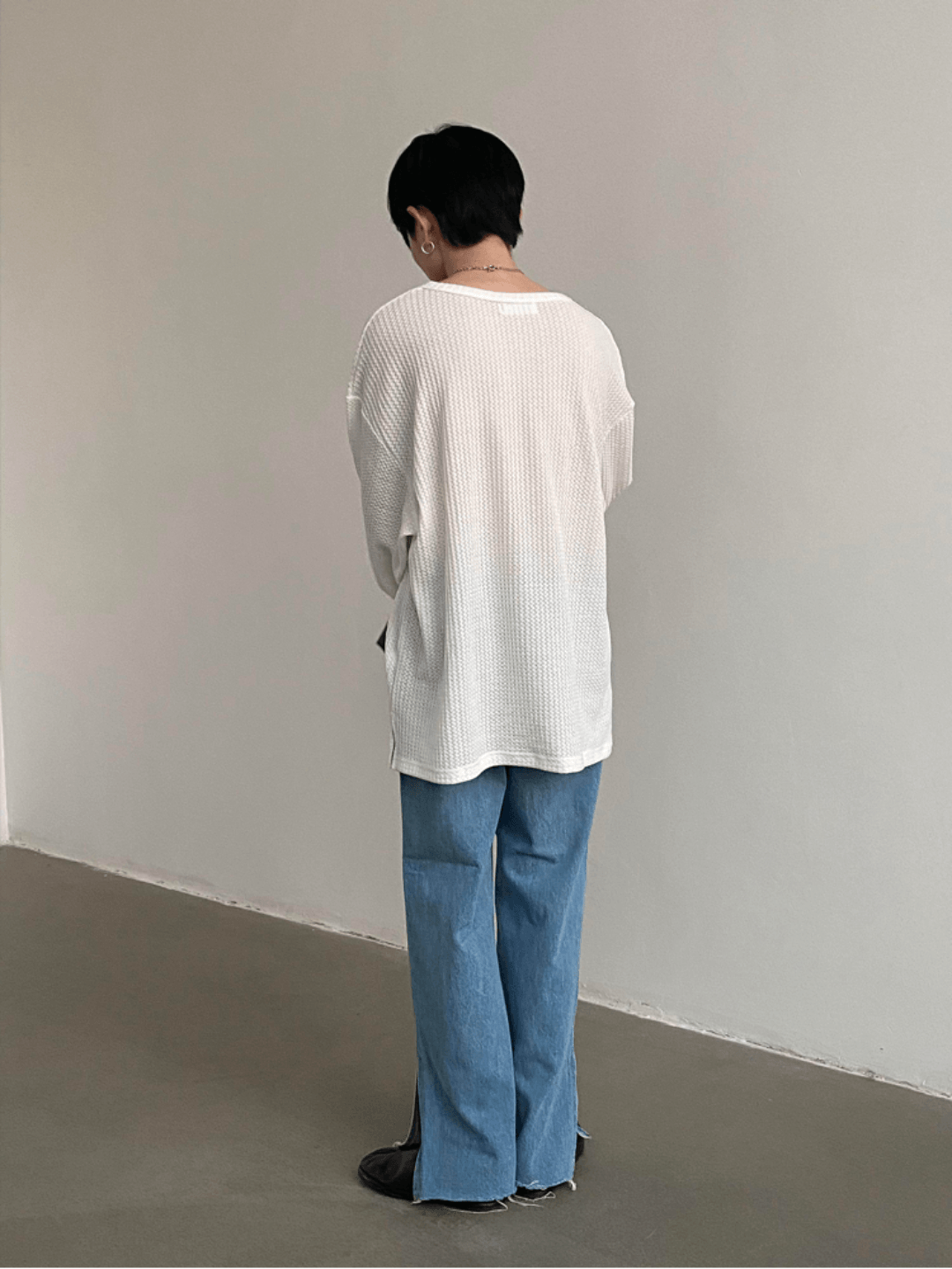 [GENESISBOY] thin bump t-shirt   FE0545