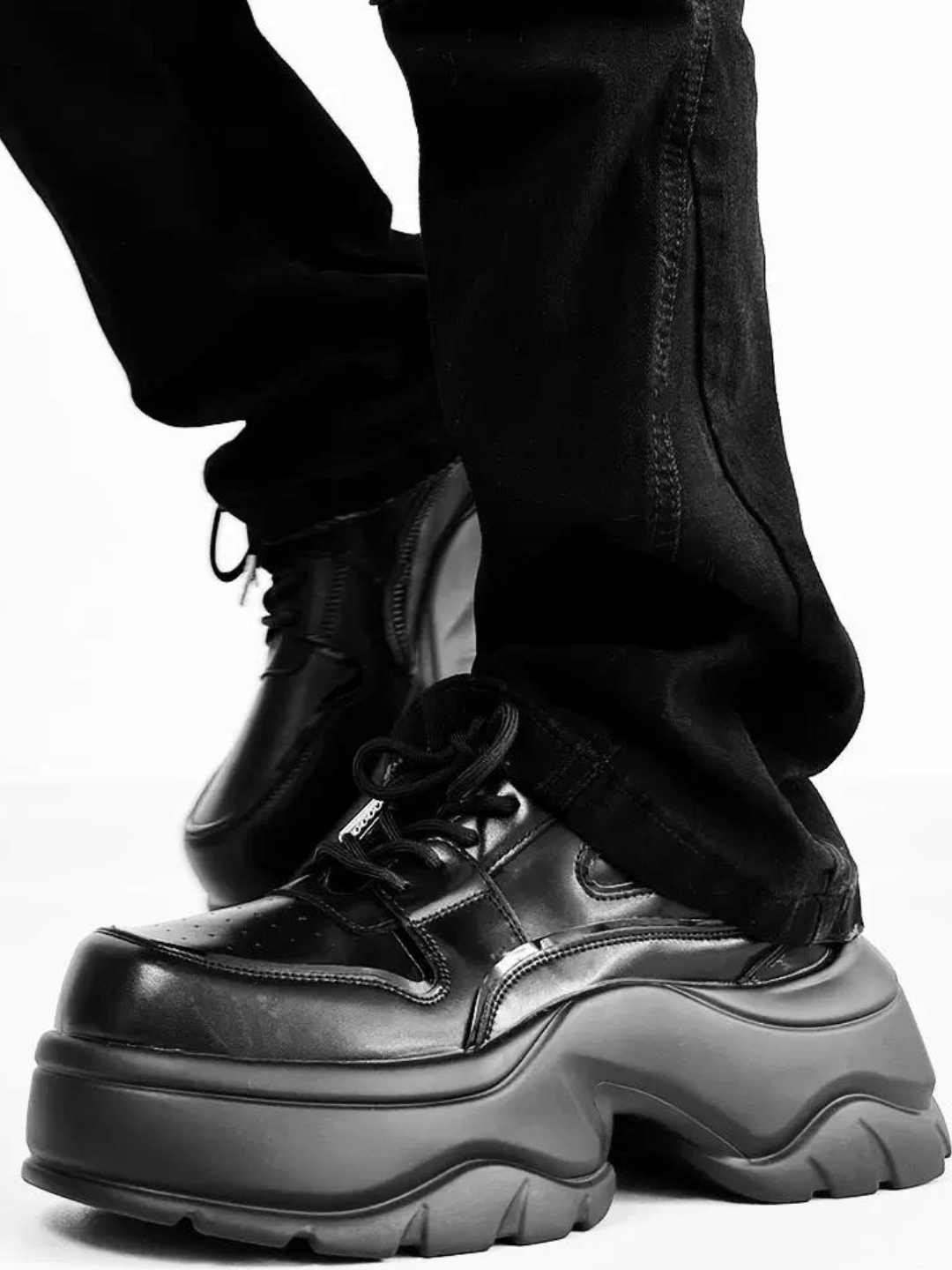 Black daddy shoes S061