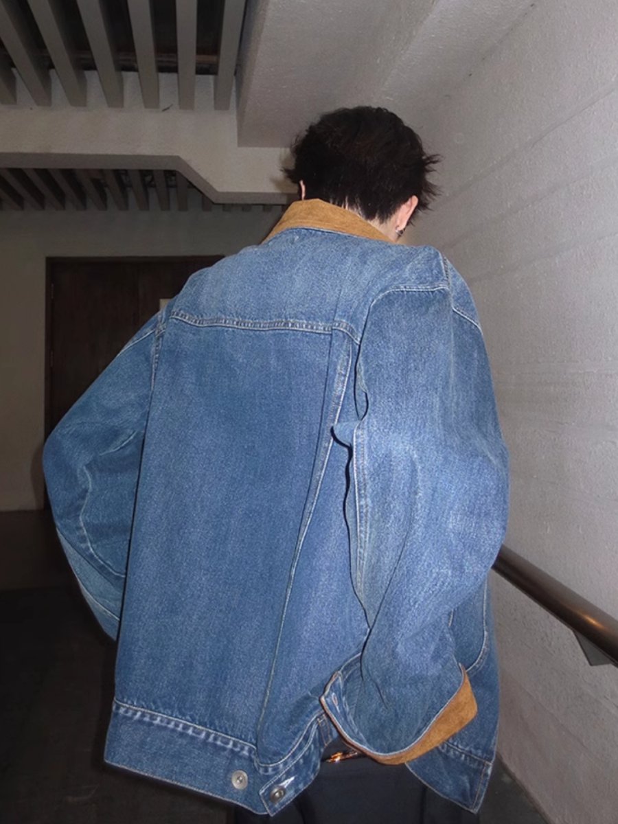 denim casual jacket   FE0187