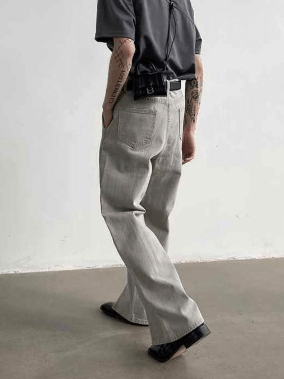 Center Slit Denim  FE0431