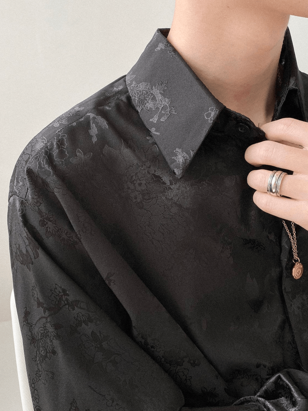 [DAZIONED] Trend Drape-in Shirt   FE0559