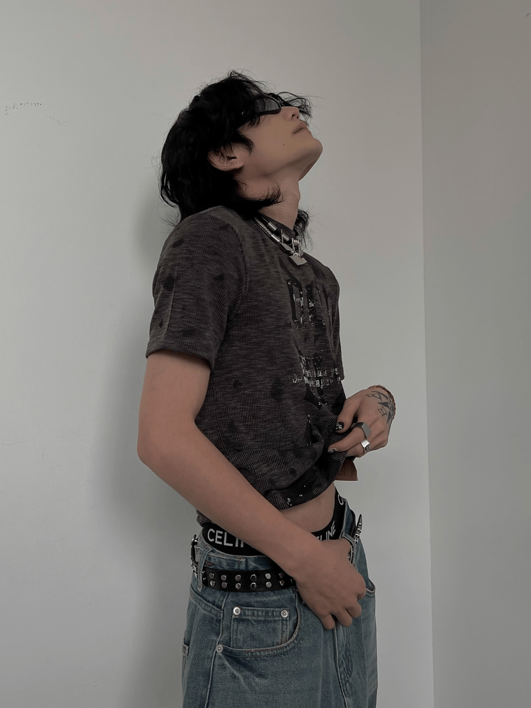 [SOULWORKER] punk genderless t-shirt   FE0541