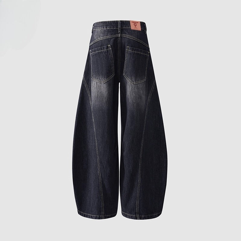 American Wash Wide Leg Jeans FE0447