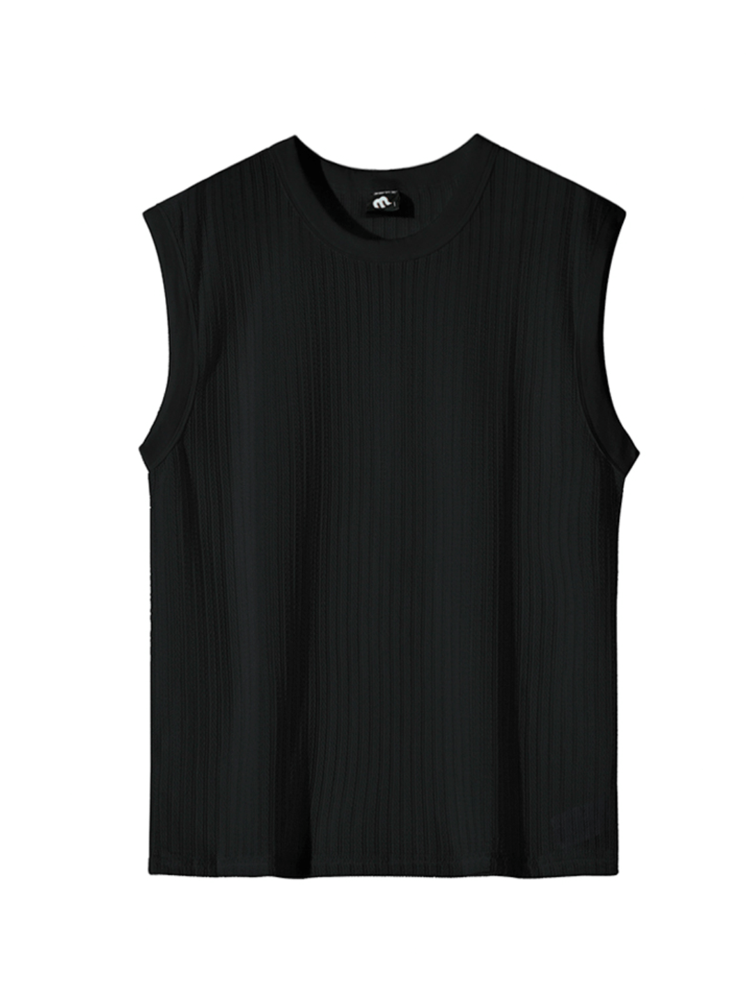 [MRCYC] Round Neck Sleeveless T-shirt FE0547