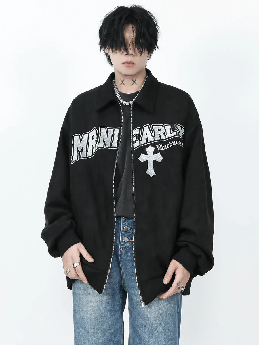 [MRNEARLY] SUEDE VINTAGE JACKET  FE0456