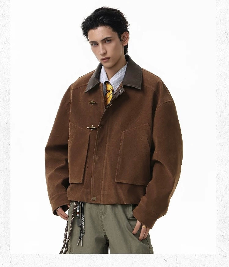 Men’s Barn-Style Short Jacket   FE0085