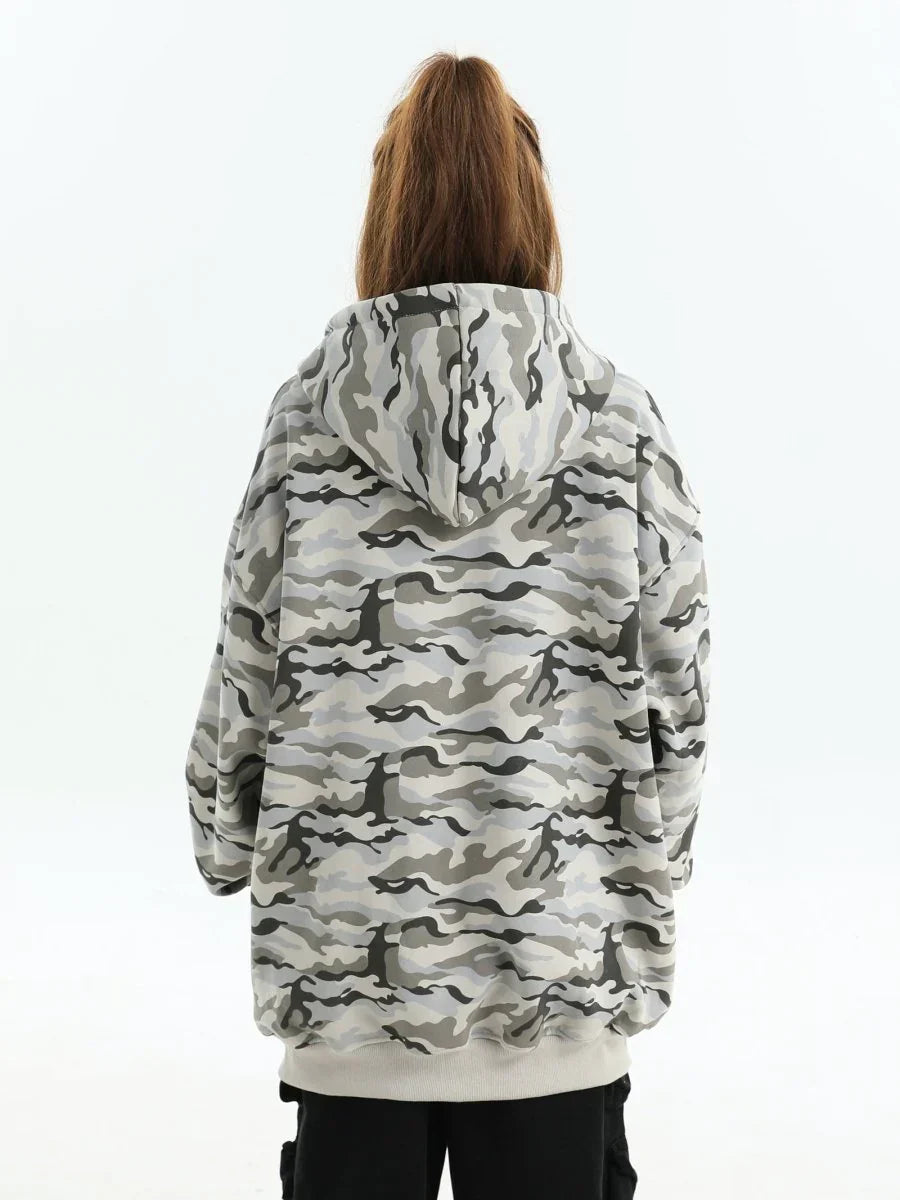 [INSstudios] FULL PRINT CAMOUFLAGE JACKET FE0483