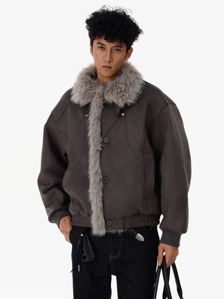 [MRNEARLY] COTTON LOOSE JACKET FE0485