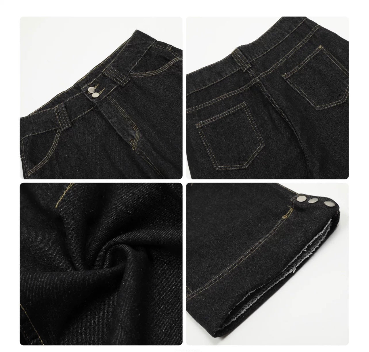 Men’s American Vintage Wide-Leg Denim Jeans FE0373