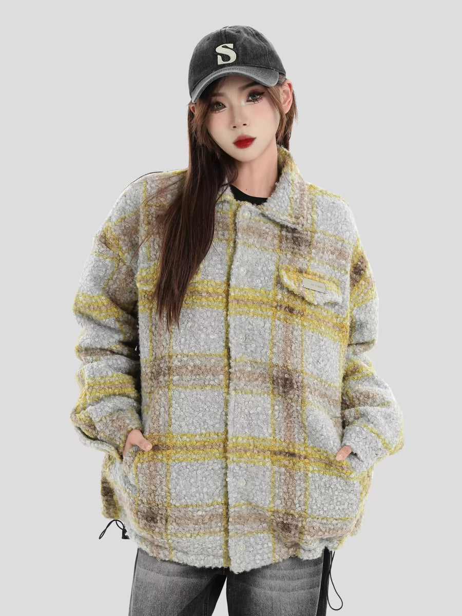 TWEED COTTON JACKET  FE0463