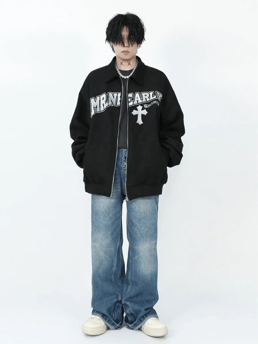 [MRNEARLY] SUEDE VINTAGE JACKET  FE0456