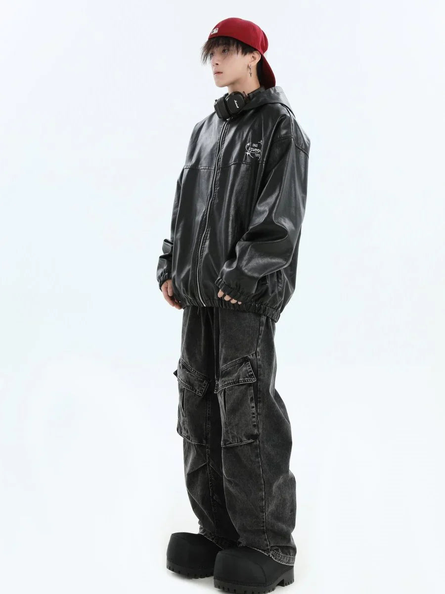 PU LEATHER JACKET FE0481