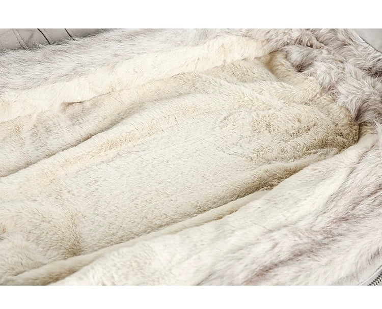 American Vintage Boxy Hooded Padded Jacket   FE0347